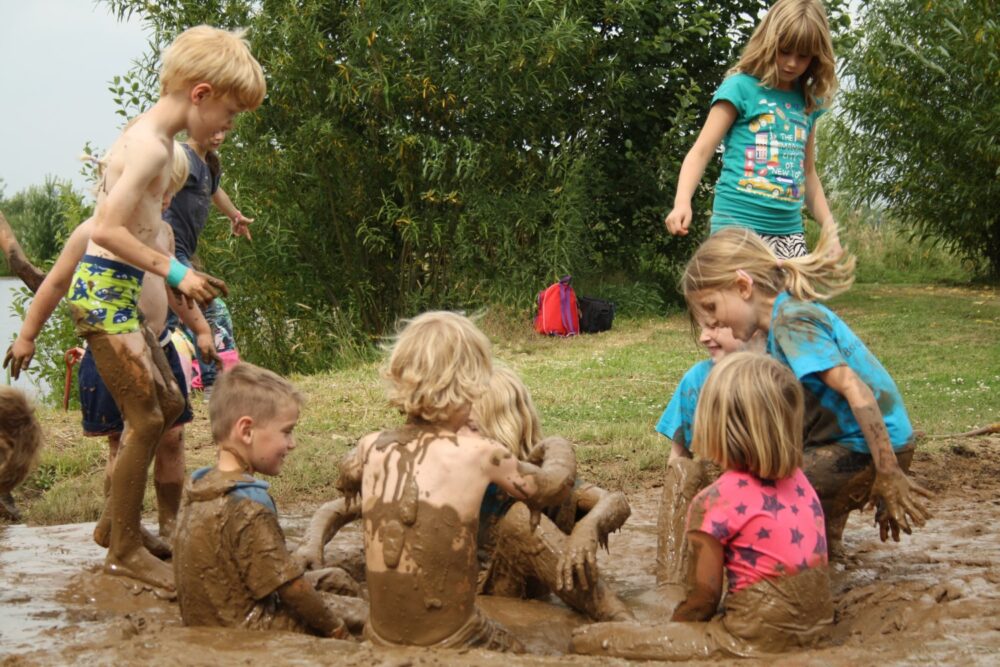 Modderdag tijdens de Buitenweek