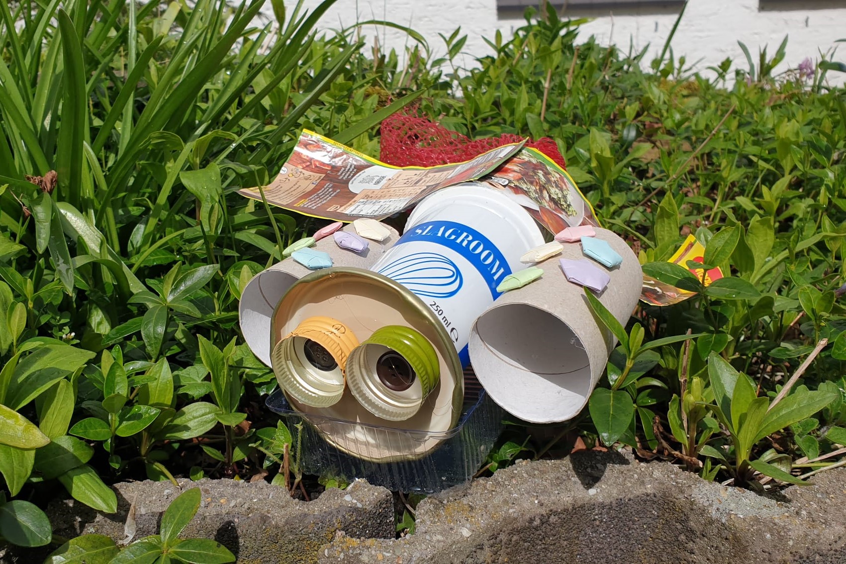 afvalkunstwerk fantasiedier