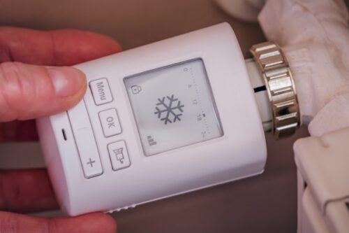 energie besparen thermostaatknop