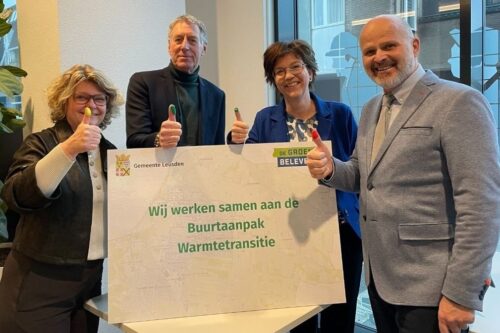 De Groene Belevenis en Gemeente Leusden bezegelen hun samenwerking buurtaanpak energiezuinig wonen