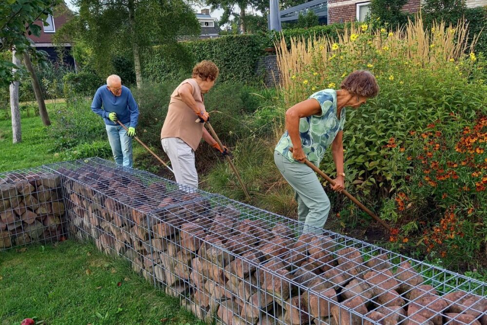 tuincommissie Maanwijk aan het werk